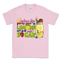 Bubblegum Pink when life gives you lemons add sugar tbw Classic Tee - texasbilliewilder