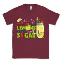 Burgundy when life gives you lemons add sugar tbw Classic Tee - texasbilliewilder
