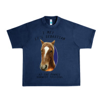 Navy I met lil Sebastian Urban Heavy Tee - Bettercallsaul