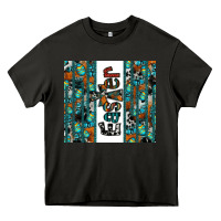 Asphalt easter Heavy Core Tee - CowhideDigitalArt