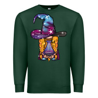 Sports Green witch gnome with poison Premium Sweatshirt - BundleAndBundleShop