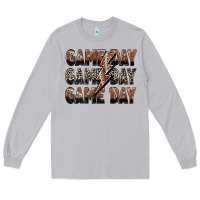 Moon Dust game day game day football lightning bolt Long Sleeve Tee - Zillion Design Studio
