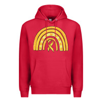 Cardinal childhood cancer awareness rainbow Premium Hoodie - MaliasSmallBusiness