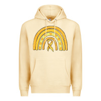 Pina Colada childhood cancer awareness rainbow Premium Hoodie - MaliasSmallBusiness
