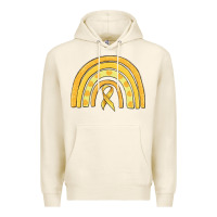 Tofu childhood cancer awareness rainbow Premium Hoodie - MaliasSmallBusiness