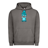 Pigment Tornado winter gnome with snowflake Urban Hoodie - NancyCooperArtShop