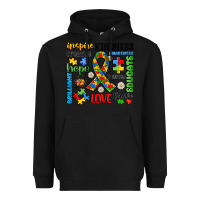 Black autism awareness Heavyweight Hoodie - JahusDesignShop