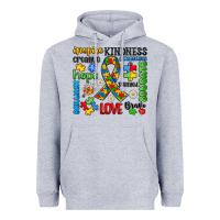 Heather Grey autism awareness Heavyweight Hoodie - JahusDesignShop