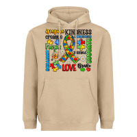 Mushroom autism awareness Heavyweight Hoodie - JahusDesignShop