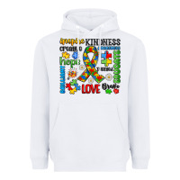 White autism awareness Heavyweight Hoodie - JahusDesignShop
