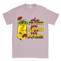 Lilac when life gives you lemons add sugar Classic Tee - texasbilliewilder