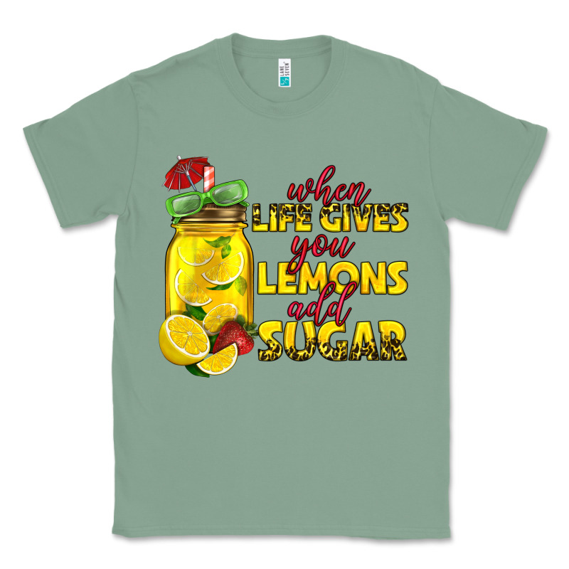 When Life Gives You Lemons Add Sugar Classic Tee by texasbilliewilder | Teevron