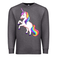 Charcoal Heather unicorn Premium Sweatshirt - Artiststas