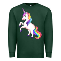 Sports Green unicorn Premium Sweatshirt - Artiststas