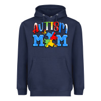 Navy autism mom Heavyweight Hoodie - JahusDesignShop
