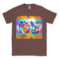 Chestnut stitch summer coffee cups Classic Tee - Zillion Design Studio