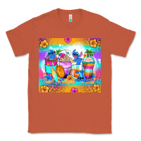 Copper stitch summer coffee cups Classic Tee - Zillion Design Studio
