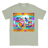 Matcha stitch summer coffee cups Classic Tee - Zillion Design Studio