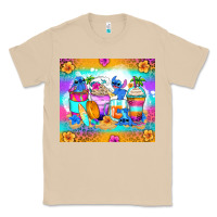 Mushroom stitch summer coffee cups Classic Tee - Zillion Design Studio