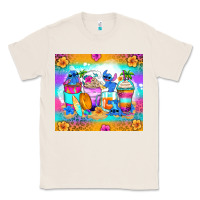 Natural stitch summer coffee cups Classic Tee - Zillion Design Studio