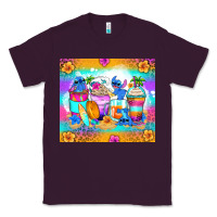 Plum stitch summer coffee cups Classic Tee - Zillion Design Studio