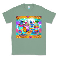 Sage stitch summer coffee cups Classic Tee - Zillion Design Studio