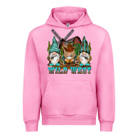 Fuchsia Pink wild west gnomies Urban Hoodie - NancyCooperArtShop