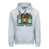 Heather Grey wild west gnomies Urban Hoodie - NancyCooperArtShop