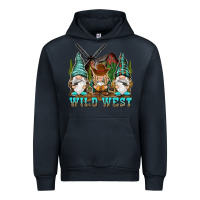 Navy wild west gnomies Urban Hoodie - NancyCooperArtShop