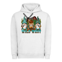 Pigment Lunar Rock wild west gnomies Urban Hoodie - NancyCooperArtShop