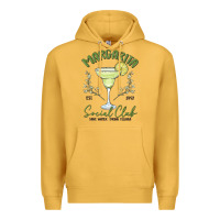 Mustard margarita social club Premium Hoodie - MaliasSmallBusiness