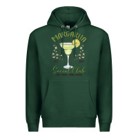 Sports Green margarita social club Premium Hoodie - MaliasSmallBusiness