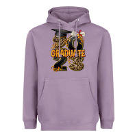 Lavender 2023 graduate leopard Heavyweight Hoodie - AdoDesignShop