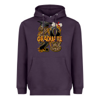 Plum 2023 graduate leopard Heavyweight Hoodie - AdoDesignShop