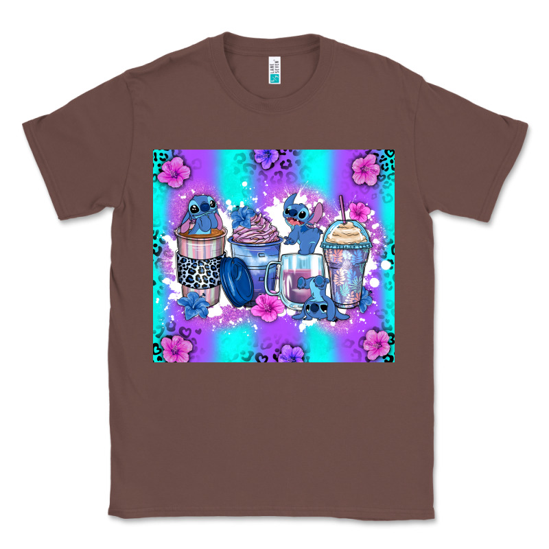 Stitch Coffee Cups Classic Tee by Zillion Design Studio | Teevron