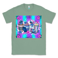 Sage stitch coffee cups Classic Tee - Zillion Design Studio