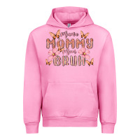 Fuchsia Pink mama mommy mom bruh Urban Hoodie - MaliasSmallBusiness