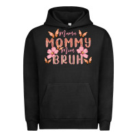 Pigment Black mama mommy mom bruh Urban Hoodie - MaliasSmallBusiness