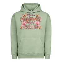 Pigment Oil Green mama mommy mom bruh Urban Hoodie - MaliasSmallBusiness