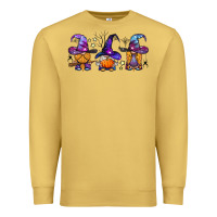 Antique Gold witch gnomes Halloween Premium Sweatshirt - BundleAndBundleShop