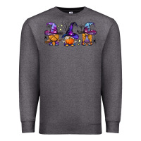 Charcoal Heather witch gnomes Halloween Premium Sweatshirt - BundleAndBundleShop