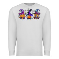 Dove Grey witch gnomes Halloween Premium Sweatshirt - BundleAndBundleShop
