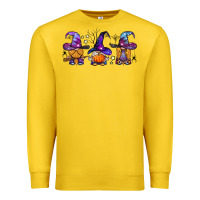 Lemon witch gnomes Halloween Premium Sweatshirt - BundleAndBundleShop