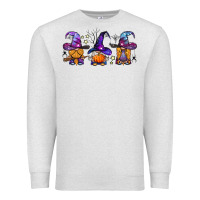 Oatmeal Heather witch gnomes Halloween Premium Sweatshirt - BundleAndBundleShop