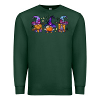 Sports Green witch gnomes Halloween Premium Sweatshirt - BundleAndBundleShop