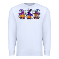 White witch gnomes Halloween Premium Sweatshirt - BundleAndBundleShop