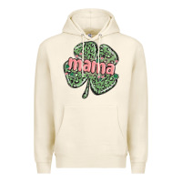 Tofu leopard shamrock mama Premium Hoodie - MaliasSmallBusiness