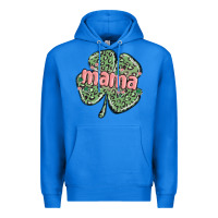 True Royal leopard shamrock mama Premium Hoodie - MaliasSmallBusiness