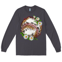 Smoke baseball with patterns Long Sleeve Tee - texasbilliewilder