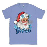 Colony Blue santa blue believe Classic Tee - RanaPortraitStore